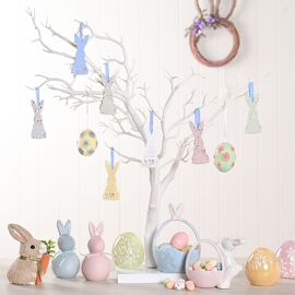 Eggs-traordinary Gifting CDU Display Stand + 42 Mini Bunny Hanging Plaques