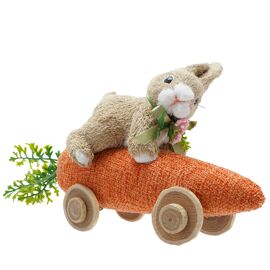 Eggs-traordinary Gifting Company Bunny Riding Carrot Car