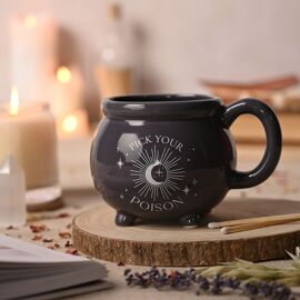 Juliana Mystic Legends Midnight Cauldron Mug "Pick Your Poison"