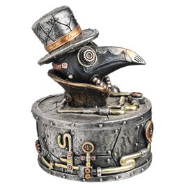 Juliana Mystic Legends Steampunk Crow Trinket Box