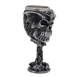 Juliana Mystic Legends Skull & Bat Goblet