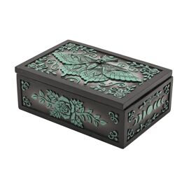Mystic Legends Gothic Moth Storage Box 14 x 9.5cm