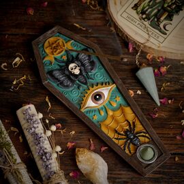 Mystic Legends All Seeing Eye Incense Burner