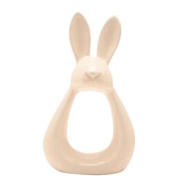 **MULTI 2** The Eggs-traordinary Gifting Co Bunny Ears Ornament 13cm - White