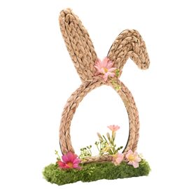 **MULTI 6** The Eggs-traordinary Gifting Co Faux Flower Bunny Ears Decoration