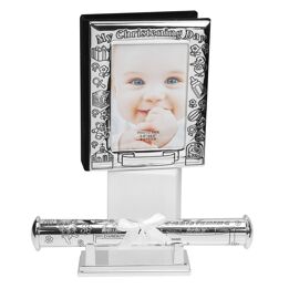 "My Christening Day" Album/Christening Certificate Stand