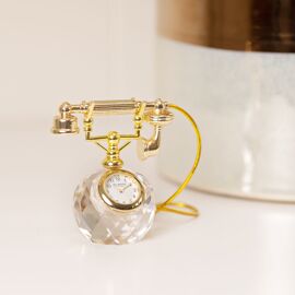 Wm.Widdop Miniature Glass Telephone