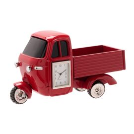 Wm.Widdop Miniature Clock 3 Wheel Truck Red