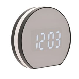 Hometime LCD Flip Mirrored Alarm Clock with Light