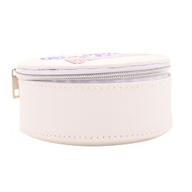 Faux Leather Jewellery Box White - German Birthday - Geburtstag