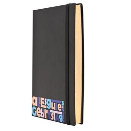 Faux Leather Note Book Black - German Birthday - Geburtstag
