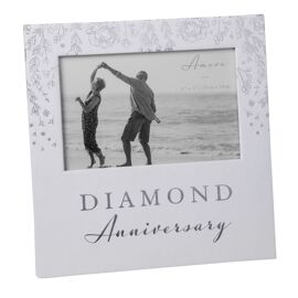 Amore Photo Frame Diamond Anniversary 6" x 4"