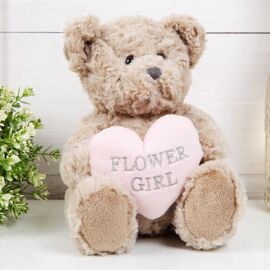 **MULTI 4** Amore Will You Be Our Flower Girl Teddy Bear