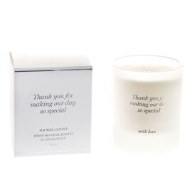 Amore 200g Candle "Thank you"