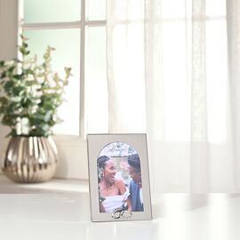 Amore Arch Photo Frame With Rings 4" x 6"
