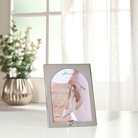 Amore Arch Photo Frame With Rings 6" x 8""