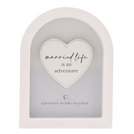 Amore Arch Plaque 18cm - Married