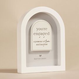 Amore Arch Plaque 18cm - Engaged