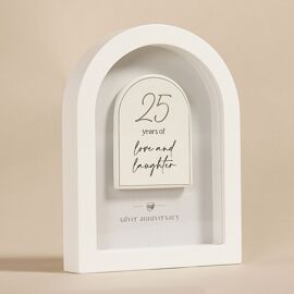 Amore Arch Plaque 18cm - 25 Years