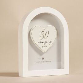 Amore Arch Plaque 18cm - 30 Years