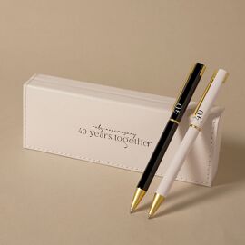 Amore Set of 2 Pens - 40 Years Together