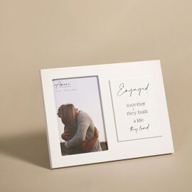 Amore Photo Frame with Verse - Engaged