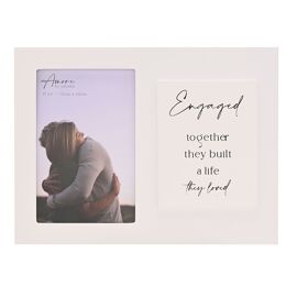 Amore Photo Frame with Verse - Engaged
