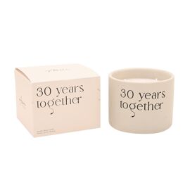 Amore Double Wick Candle - 30 Years Together
