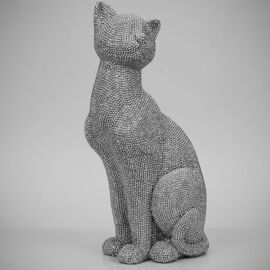 Diamante Cat Figurine