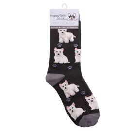 **MULTI 6** E&S Pets West Highland White Terrier Socks