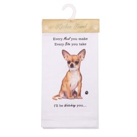 **MULTI 6** E&S Pets Chihuahua Tea Towel
