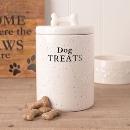 Best of Breed Paw Prints Treat Jar - Dog