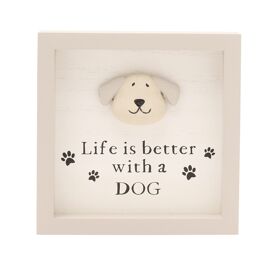 **MULTI 4** Best Of Breed Plaque - Life Is Better With A Dog
