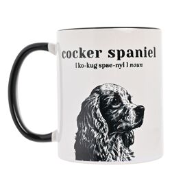 Best of Breed Mug Black Inside 11oz - Cocker Spaniel