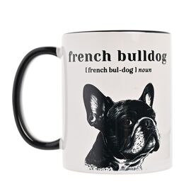 Best of Breed Mug Black Inside 11oz - French Bulldog