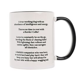 Best of Breed Mug Black Inside 11oz - Border Collie