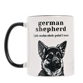 Best of Breed Mug Black Inside 11oz - German Shepherd