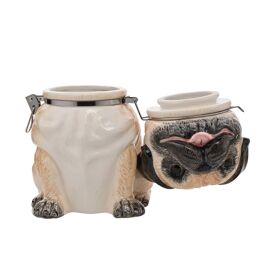 Best of Breed Pug Biscuit Barrel