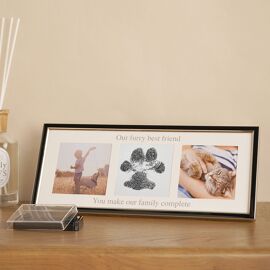 Best Of Breed Paw Print Photo Frame with Ink Pad