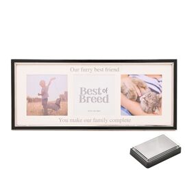 Best Of Breed Paw Print Photo Frame with Ink Pad
