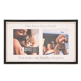 Best Of Breed Our Furry Best Friend 2 Aperture Photo Frame