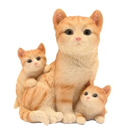 Best of Breed Cat Family Figurine
