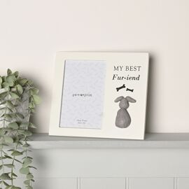 Best of Breed Pebble Style Photo Frame - "My Best Furiend"