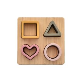 Bambino Silicone & Bamboo Heart Puzzle