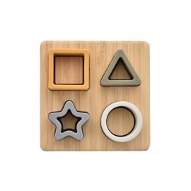 Bambino Silicone & Bamboo Star Puzzle