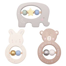 **ASTD MULTI 6** Bambino Wooden Animal Rattles