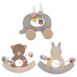 **ASTD MULTI 6** Bambino Wooden Wire & Bead Toys