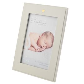 Bambino Photo Frame with Star Icon 4" x 6"