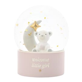 Bambino 'Welcome Little Girl' Water Globe