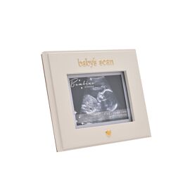 Bambino Baby Scan Resin Photo Frame - Little Heart 4" x 3"